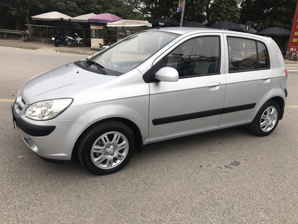 Hyundai Getz 1.1 MT 2008 - Cần bán xe Hyundai Getz 1.1 MT đời 2008, màu bạc, xe nhập, xe xuất sắc