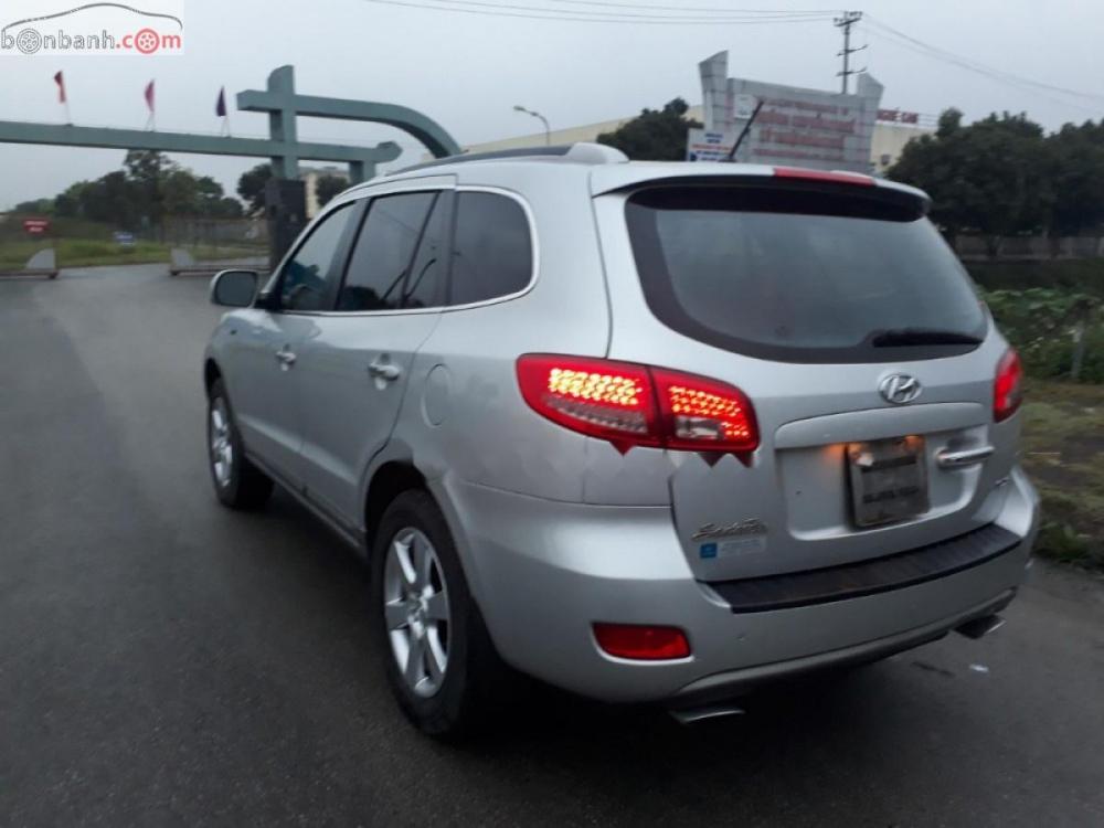 Hyundai Santa Fe SLX 2009 - Bán Hyundai Santa Fe SLX năm sản xuất 2009, màu bạc, nhập khẩu 