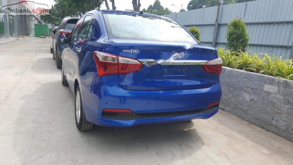 Hyundai Grand i10   1.2 MT 2018 - Bán ô tô Hyundai Grand i10 1.2 MT đời 2018, màu xanh lam