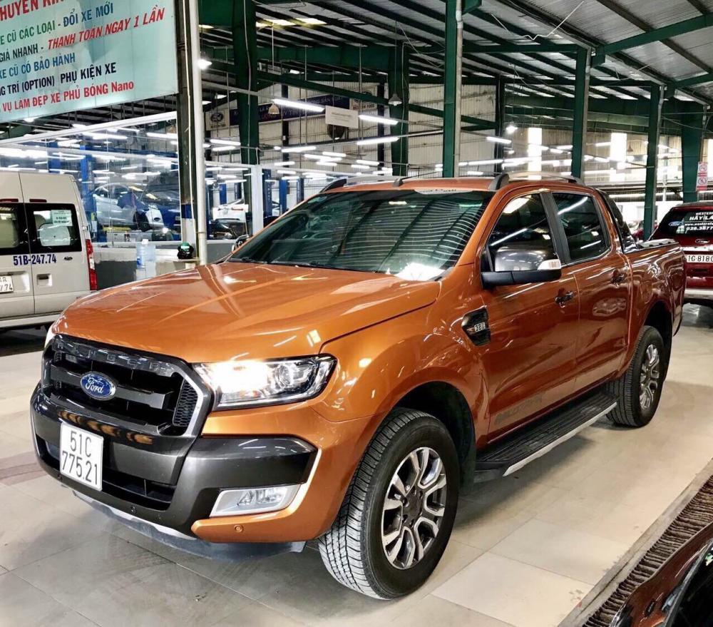 Ford Ranger 3.2 Wildtrak   2016 - Cần bán Ford Wildtrak 3.2 Sx 2016, xe đẹp không tai nạn ngập nước