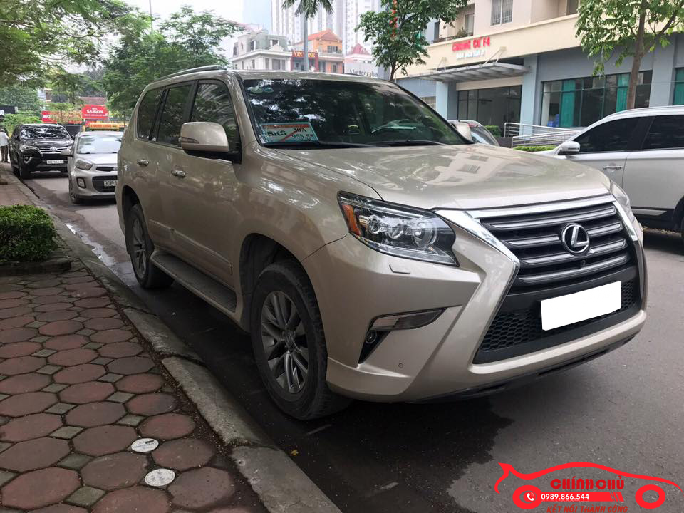 Lexus GX 460 2015 - Chính chủ bán Lexus GX 460 đời 2016, màu vàng cát, nội thất kem, biển HN, giá hơn 3 tỷ