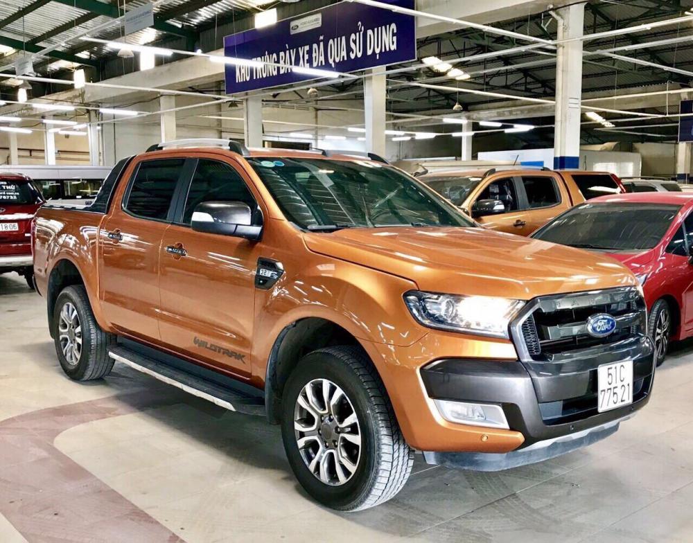 Ford Ranger 3.2 Wildtrak   2016 - Cần bán Ford Wildtrak 3.2 Sx 2016, xe đẹp không tai nạn ngập nước