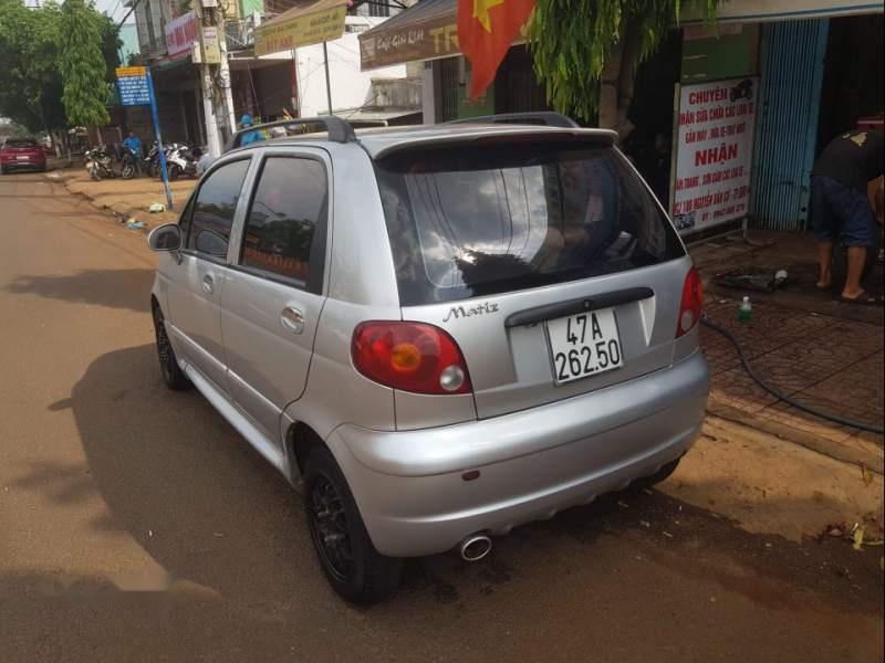 Daewoo Matiz   2007 - Bán Daewoo Matiz sản xuất 2007, màu bạc số sàn, giá chỉ 148.95 triệu