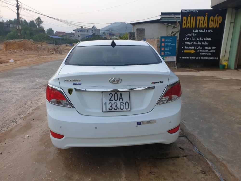 Hyundai Accent 2015 - Cần bán Hyundai Accent sản xuất năm 2015, màu trắng, nhập khẩu, 440 triệu