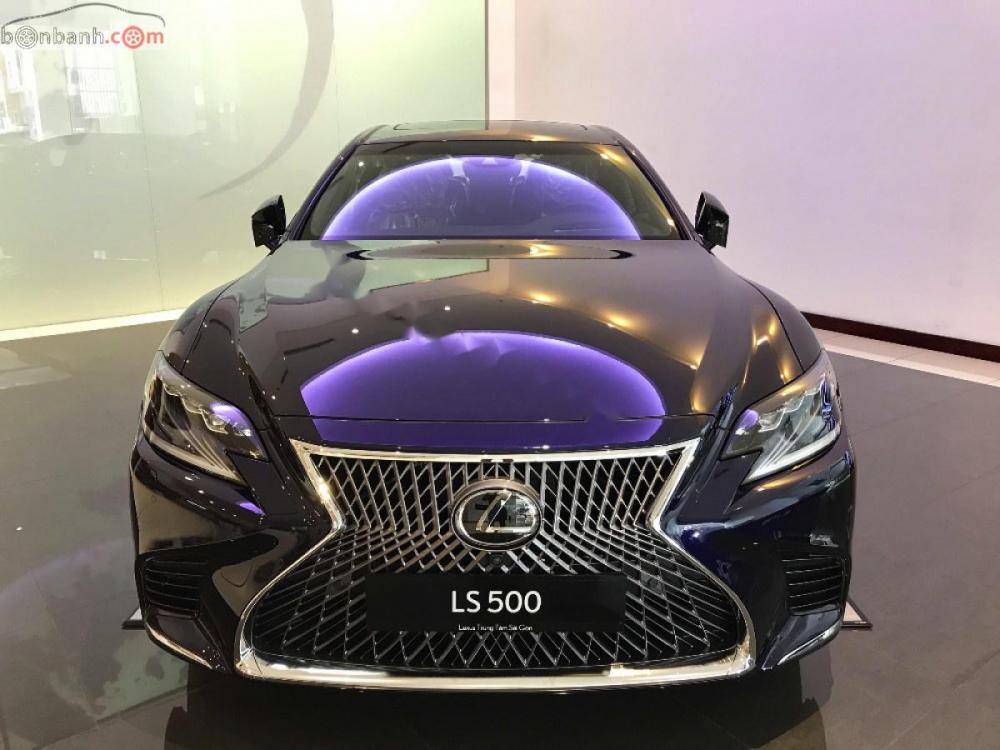 Lexus LS 500 2019 - Bán ô tô Lexus LS 500 đời 2019, màu xanh lam, nhập khẩu