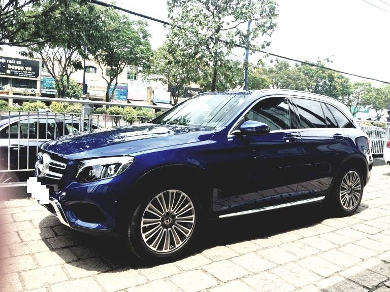 Mercedes-Benz GLC-Class GLC 250 4MATIC 2018 - Bán Mercedes GLC 250 4 MATIC màu xanh Cavansai sản xuất 2018, đăng ký 2019, biển Hà Nội