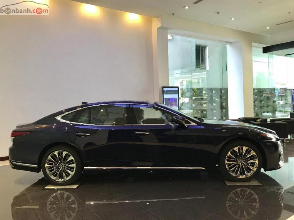 Lexus LS 500 2019 - Bán ô tô Lexus LS 500 đời 2019, màu xanh lam, nhập khẩu