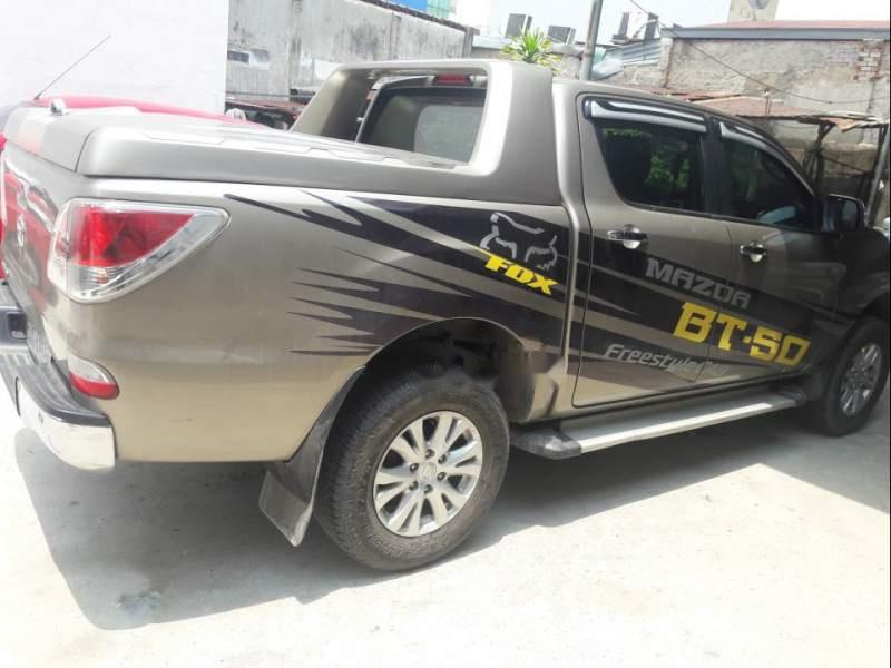 Mazda BT 50 2015 - Bán Mazda BT 50 năm 2015, màu xám, nhập khẩu 