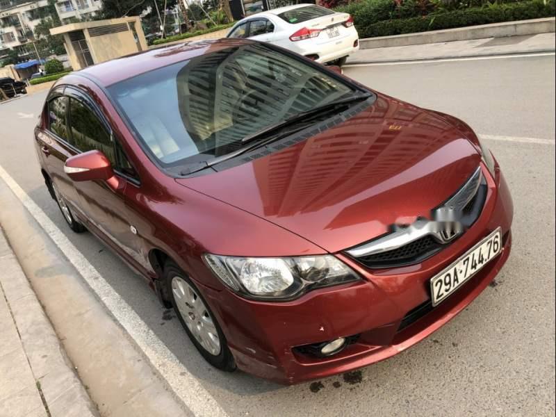 Honda Civic 2009 - Cần bán xe Honda Civic năm sản xuất 2009, màu đỏ số sàn