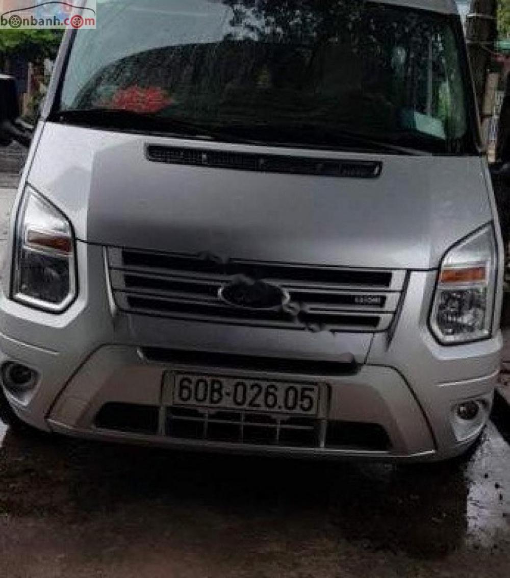 Ford Transit Standard MID 2015 - Cần bán lại xe Ford Transit Standard MID 2015, màu bạc