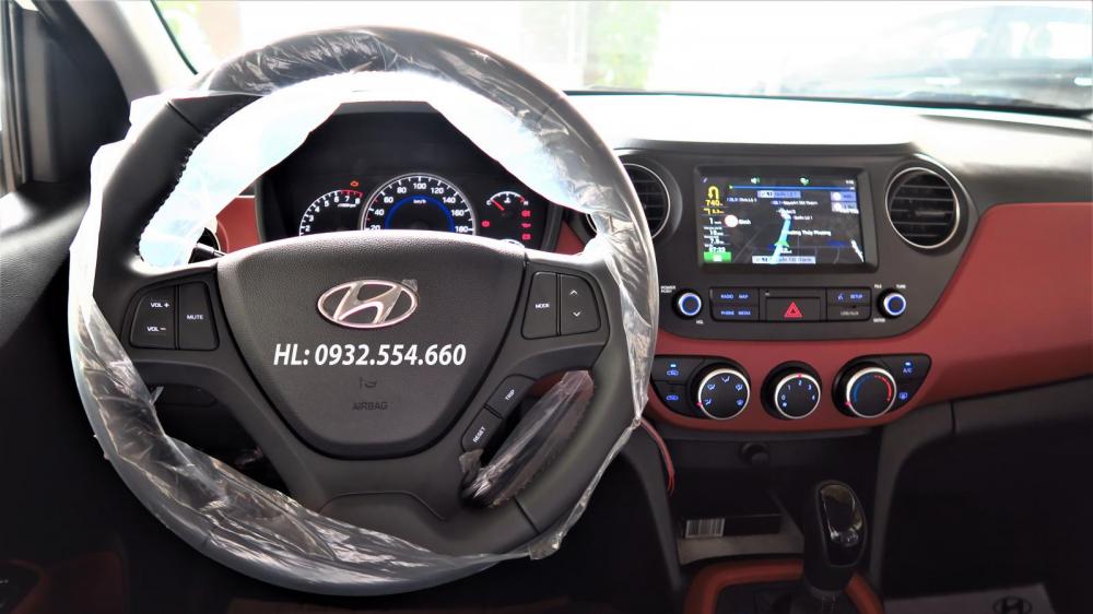 Hyundai Grand i10 1.2MT 2019 - Bán Grand I10 2019 – số sàn 330tr – tự động 401tr – trả trước từ 160tr - xe có sẵn
