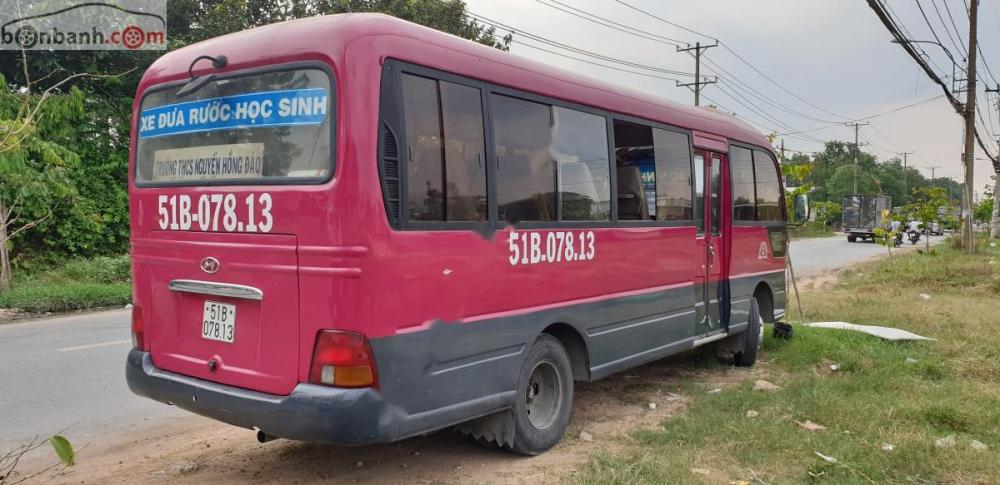 Hyundai County 2004 - Bán ô tô Hyundai County 2004, màu đỏ, giá 185tr