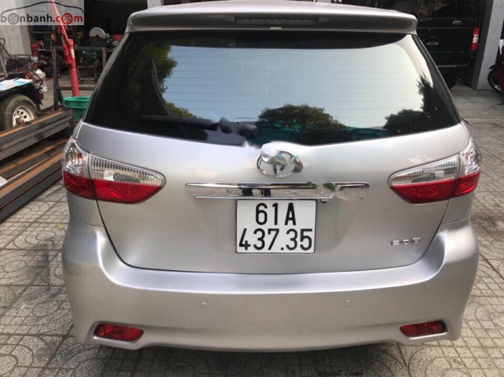 Toyota Wish 2.0 2011 - Bán xe Toyota Wish 2.0 sản xuất 2011, màu bạc, nhập khẩu