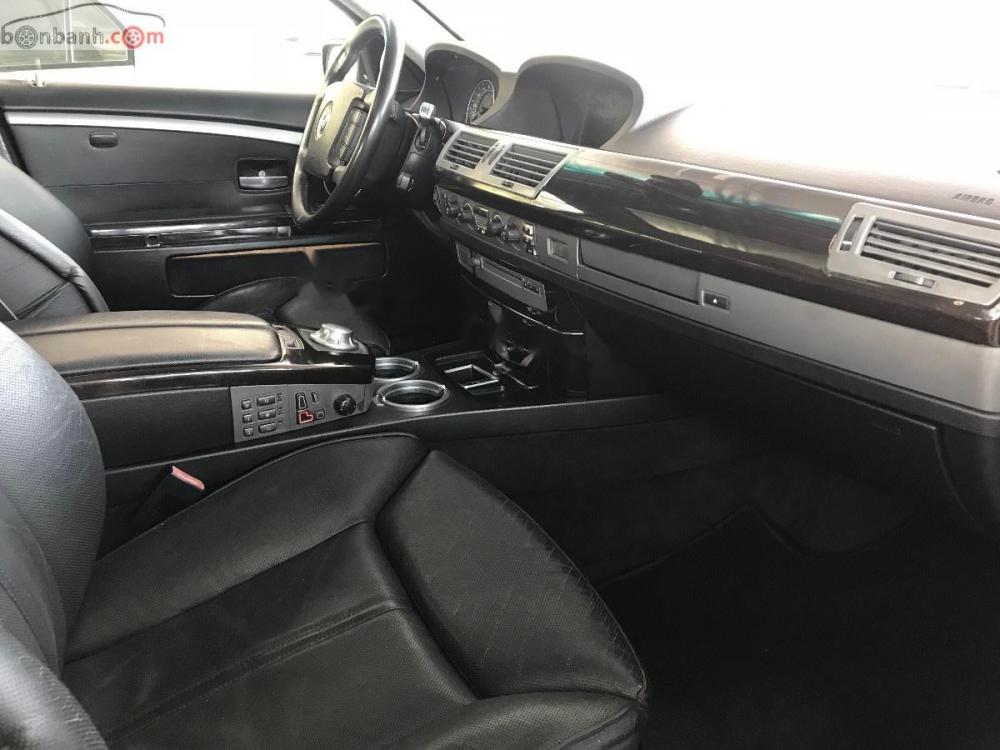 BMW 7 Series 745i 2002 - Bán BMW 745i năm 2002, màu đen, xe nhập 