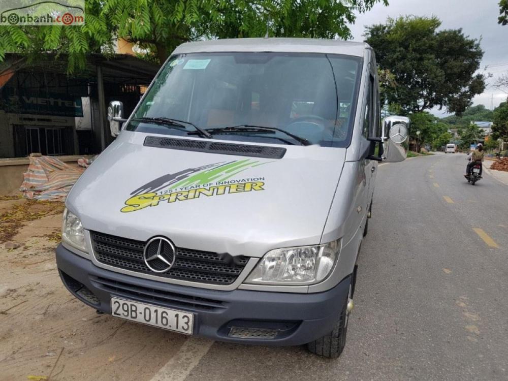 Mercedes-Benz Sprinter 311 2007 - Bán xe Mercedes Sprinter 311 sản xuất 2007, màu bạc, xe gia đình 