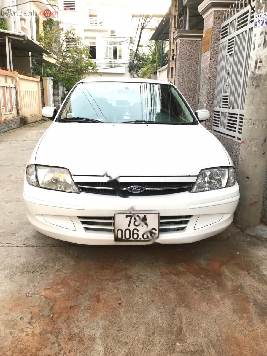 Ford Laser Delu 1.6 MT 2000 - Cần bán xe Ford Laser Delu 1.6 MT đời 2000, màu trắng xe gia đình