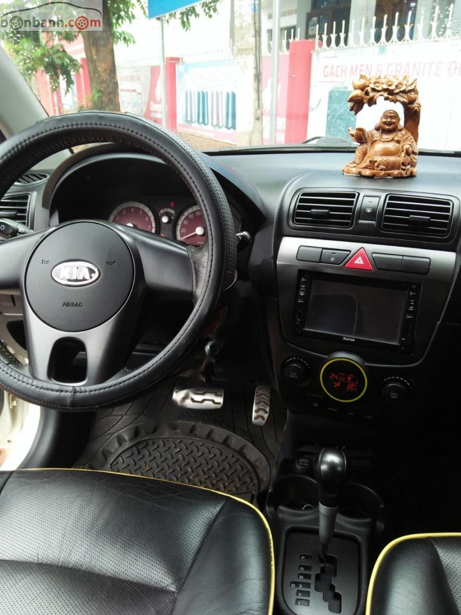 Kia Morning Sport 1.1 AT 2011 - Bán Kia Morning Sport 1.1 AT 2011, màu trắng, số tự động