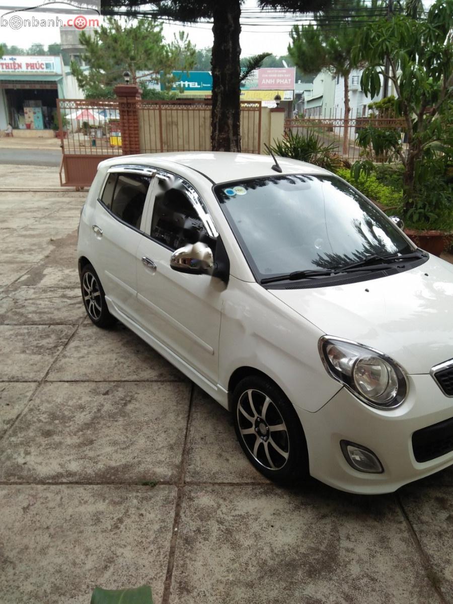 Kia Morning Sport 1.1 AT 2011 - Bán Kia Morning Sport 1.1 AT 2011, màu trắng, số tự động