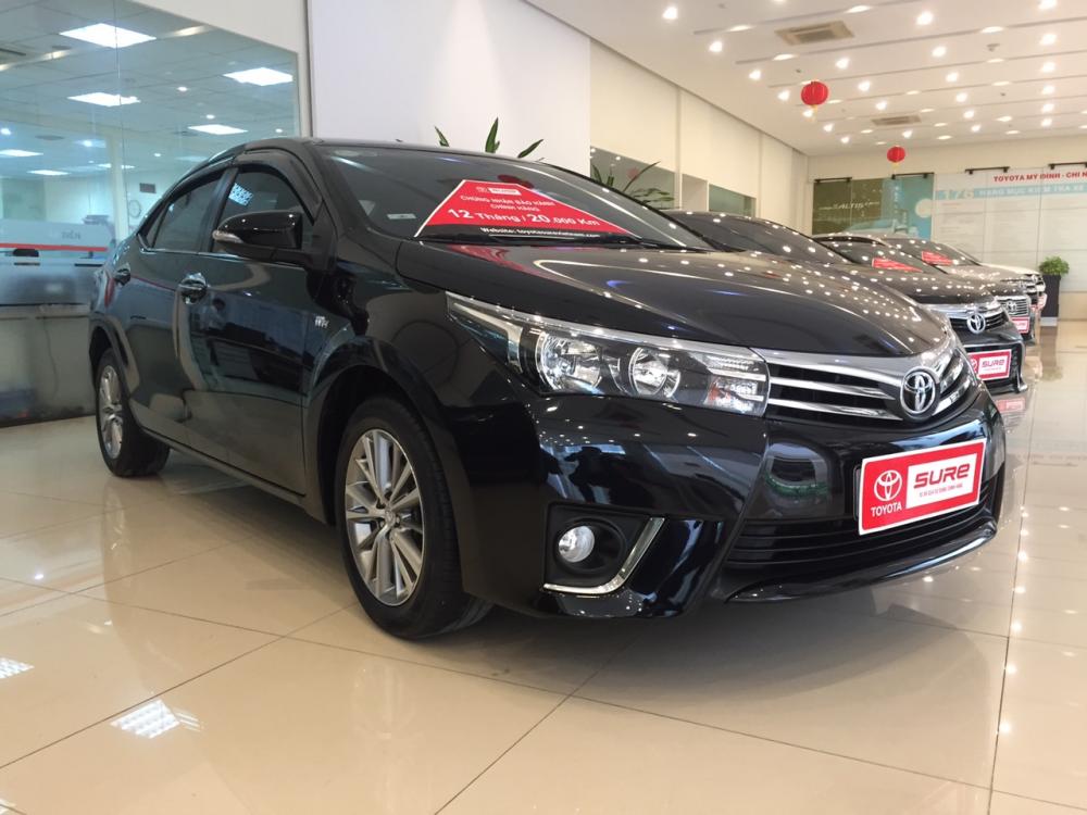 Toyota Corolla altis 2015 - Bán Toyota Corolla altis sản xuất 2015, màu đen