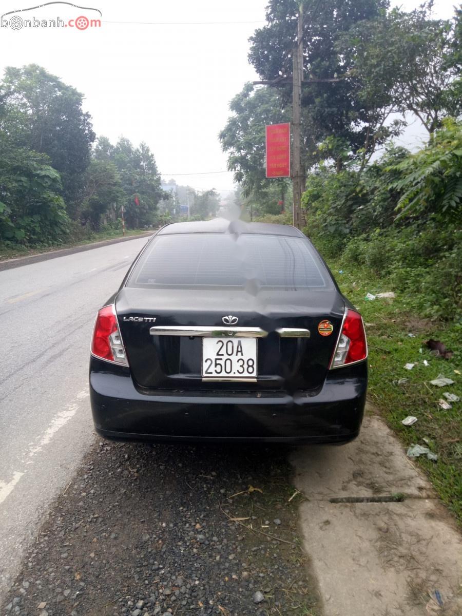 Daewoo Lacetti   2004 - Cần bán xe Daewoo Lacetti 2004, màu đen