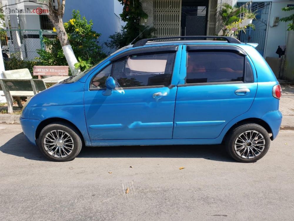 Daewoo Matiz SE 0.8 MT 2007 - Bán xe Daewoo Matiz SE 0.8 MT năm sản xuất 2007, màu xanh lam  