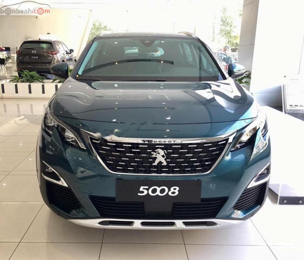 Peugeot 5008 1.6 AT 2019 - Bán Peugeot 5008 1.6 AT đời 2019, màu xanh lam