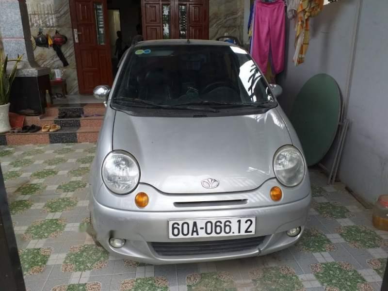 Daewoo Matiz   2003 - Bán xe Daewoo Matiz sản xuất 2003, màu bạc, xe nhập xe gia đình