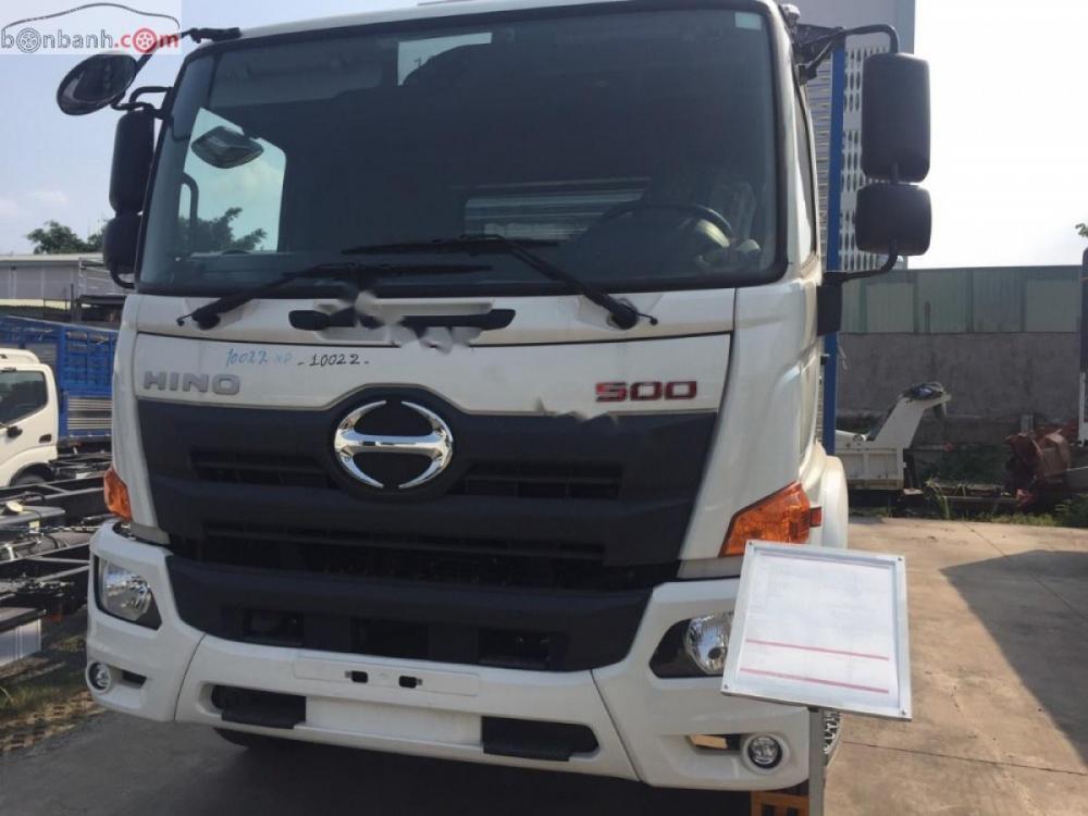 Hino 500 Series 2019 - Bán xe tải Hino 500 Serie Euro4 (2019), màu trắng, máy dầu, số tay