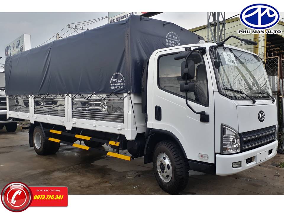 Hyundai HD 2019 - Bán xe tải Hyundai 8 tấn, ga cơ, thùng dài 6m2
