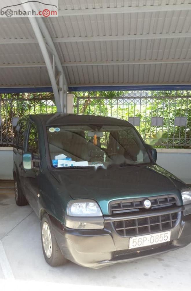 Fiat Doblo 1.6 2003 - Xe Fiat Doblo 1.6 đời 2003, màu xanh lam xe gia đình, giá tốt