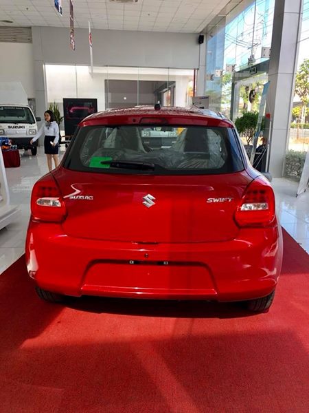 Suzuki Swift GLX 2019 - Cần bán Suzuki Swift GLX đời 2019, màu đỏ, nhập khẩu, giá 549tr
