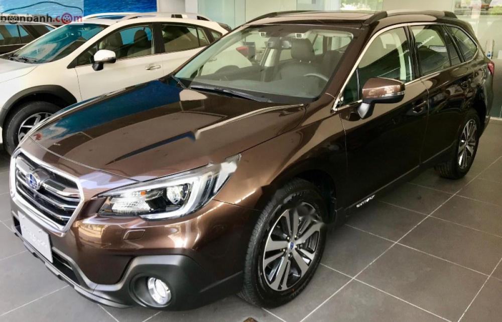 Subaru Outback 2.5i-S EyeSight 2019 - Bán xe Subaru Outback 2.5i-S EyeSight đời 2019, màu nâu, nhập khẩu, xe đẹp