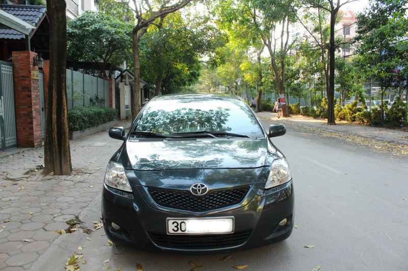 Toyota Yaris AT 2009 - Bán ô tô Toyota Yaris AT 2009, màu xanh lam, nhập khẩu nguyên chiếc  