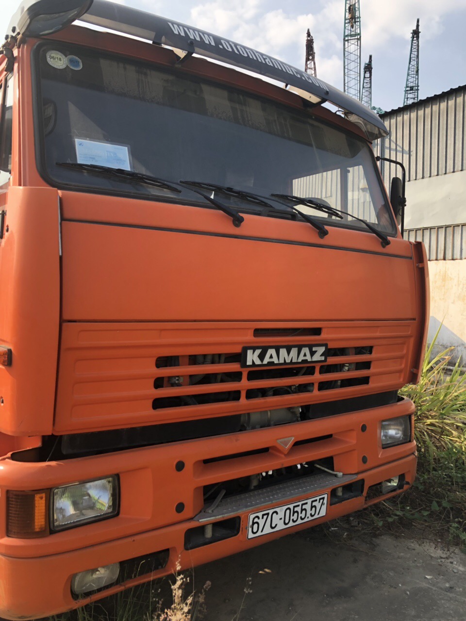 CMC VB750 2015 - Bán Kamaz đầu kéo sản xuất 2015, màu cam, xe nhập