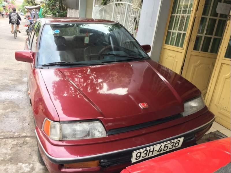 Honda Civic 1990 - Bán Honda Civic năm 1990, màu đỏ, nhập khẩu, xe còn rất đẹp