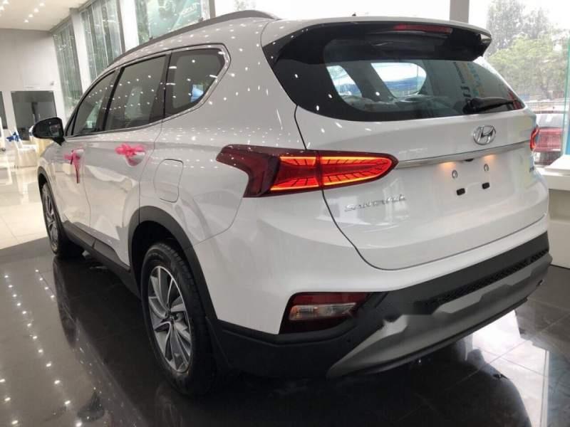 Hyundai Santa Fe 2019 - Bán Hyundai Santa Fe đời 2019, màu trắng, giá 995tr