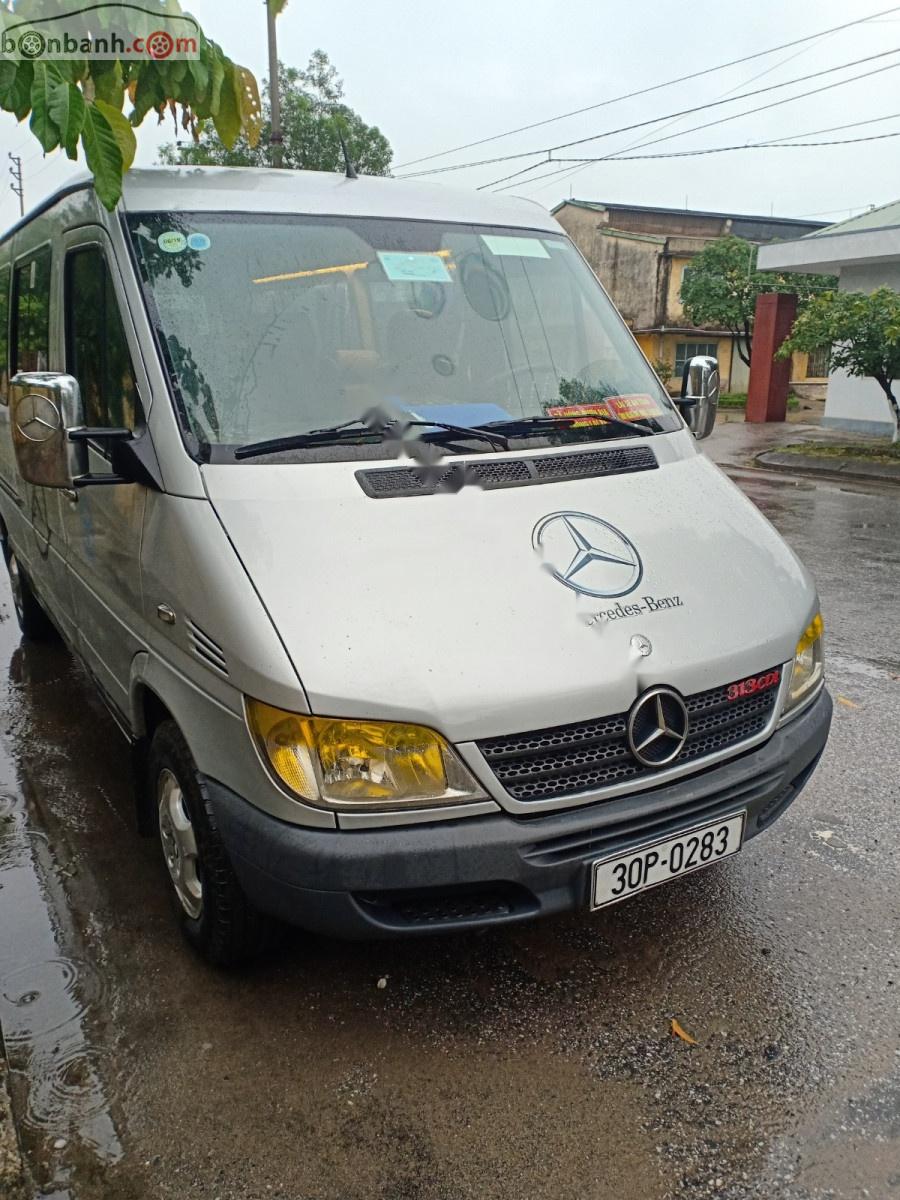 Mercedes-Benz Sprinter 2008 - Cần bán Mercedes đời 2008, màu bạc, xe chạy hợp đồng