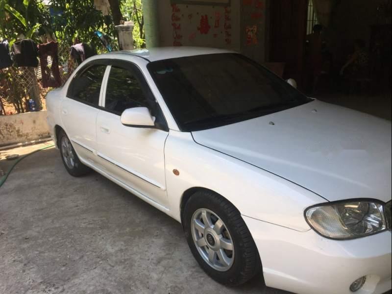 Kia Spectra  LS 2005 - Bán lại xe Kia Spectra đời 2005, màu trắng chính chủ