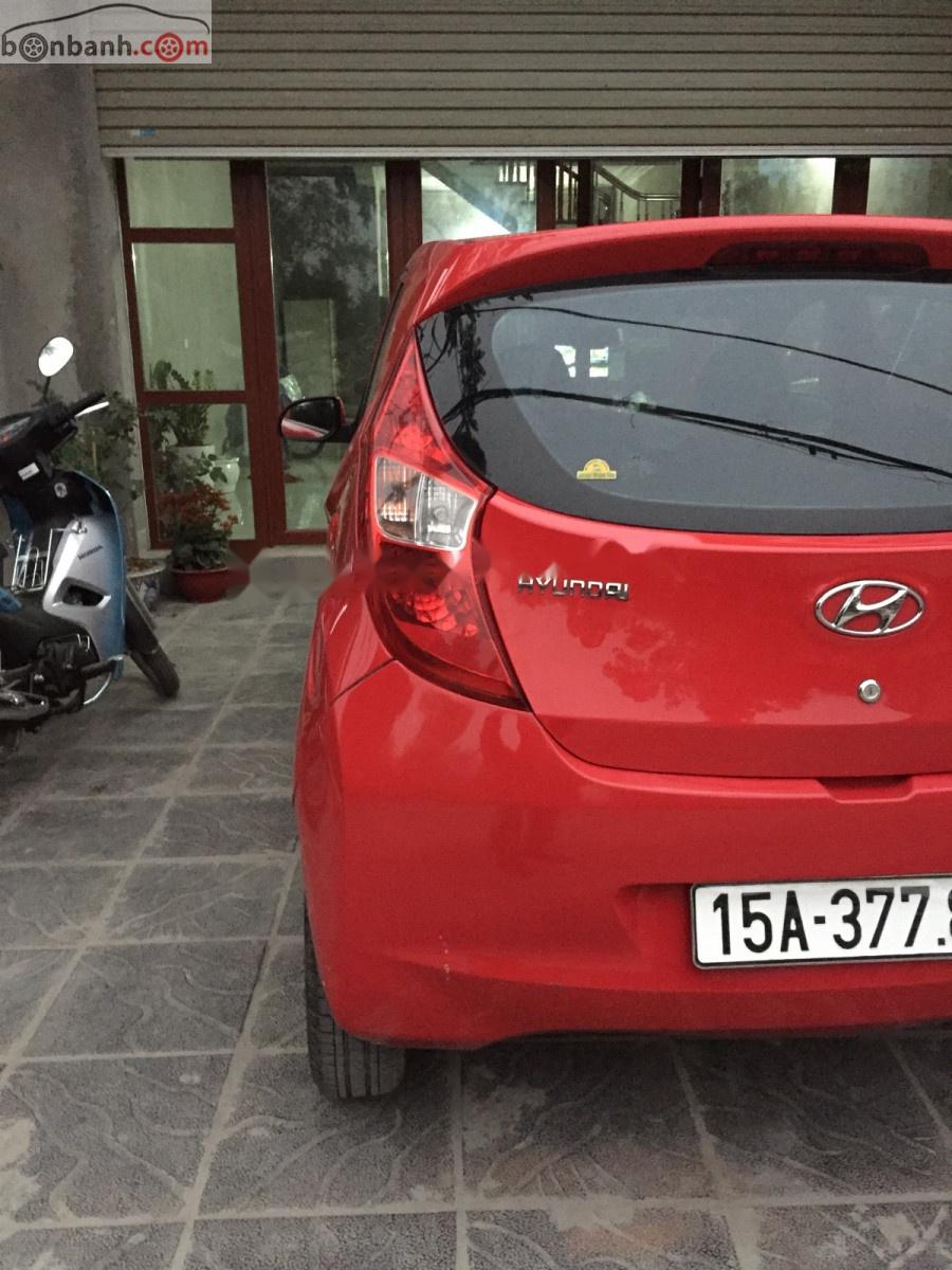 Hyundai Eon 0.8 MT 2011 - Cần bán gấp Hyundai Eon 0.8 MT 2011, màu đỏ, mới đi 6,6 vạn