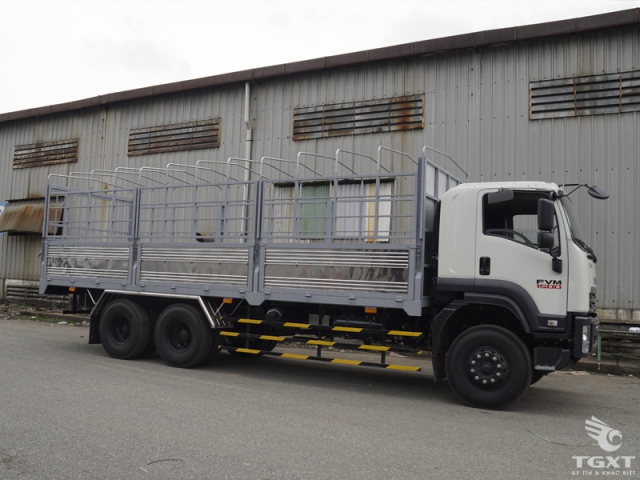 Isuzu FVM 34T 34WE4 2019 - Xe tải Isuzu 14T5 thùng mui bạt - FVM34WE4, thùng dài 9m3, 1 tỉ 730tr