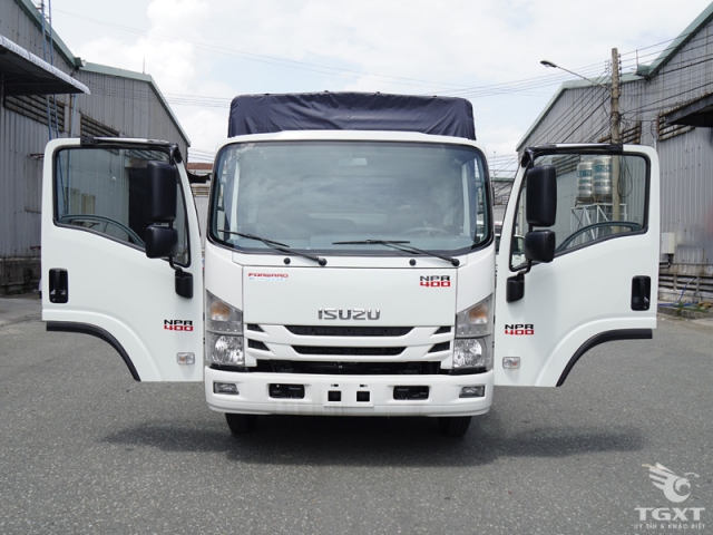 Isuzu NPR 85KE4 2019 - Xe tải Isuzu 3T5 thùng mui bạt - NPR85KE4, 680 triệu, xe có sẵn