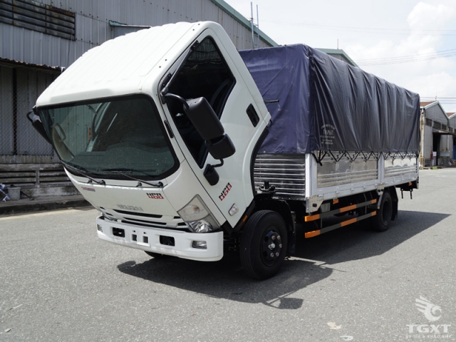 Isuzu NPR 85KE4 2019 - Xe tải Isuzu 3T5 thùng mui bạt - NPR85KE4, 680 triệu, xe có sẵn