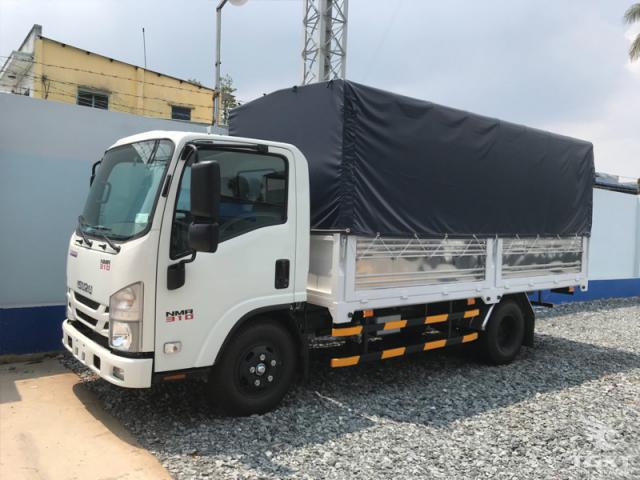 Isuzu NMR 85HE4 2019 - Xe tải Isuzu 1T9 thùng mui bạt - NMR85HE4, 650 triệu