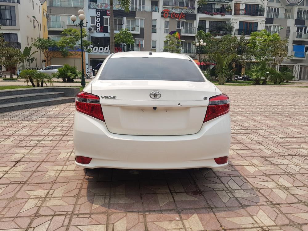 Toyota Vios 1.5E CVT 2017 - Xe Toyota Vios 1.5E  đời 2017 màu trắng