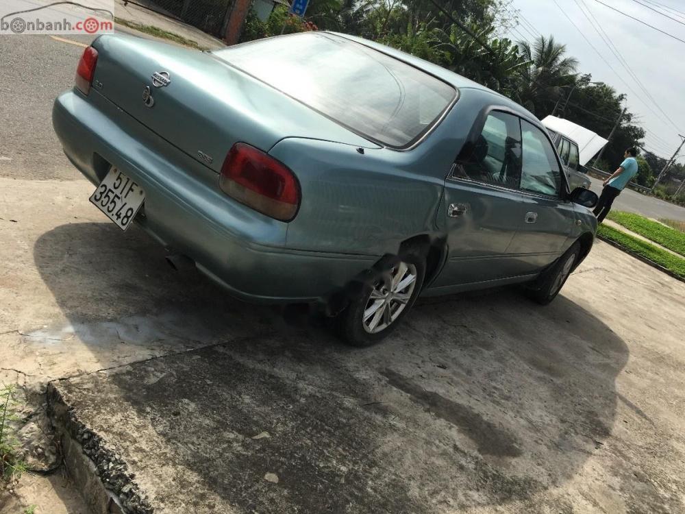 Nissan Bluebird 2.0 AT 1992 - Bán xe Nissan Bluebird 2.0 AT sản xuất 1992, màu xám, xe nhập số tự động 