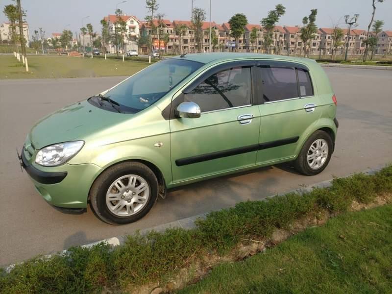 Hyundai Click 2007 - Bán Hyundai Click năm 2007, màu xanh lục, số tự động, giá chỉ 220 triệu