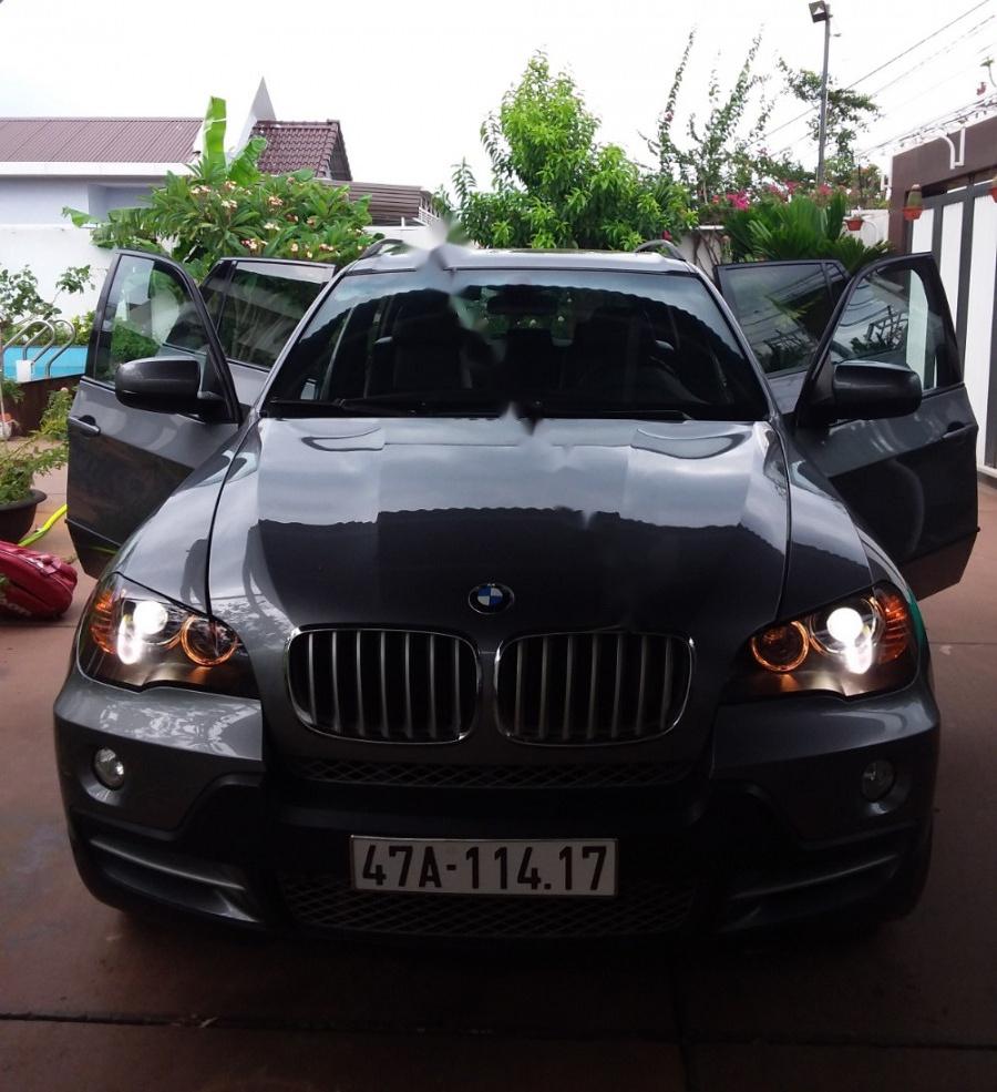 BMW X5 2007 - Bán BMW X5 năm sản xuất 2007, màu xám, xe nhập