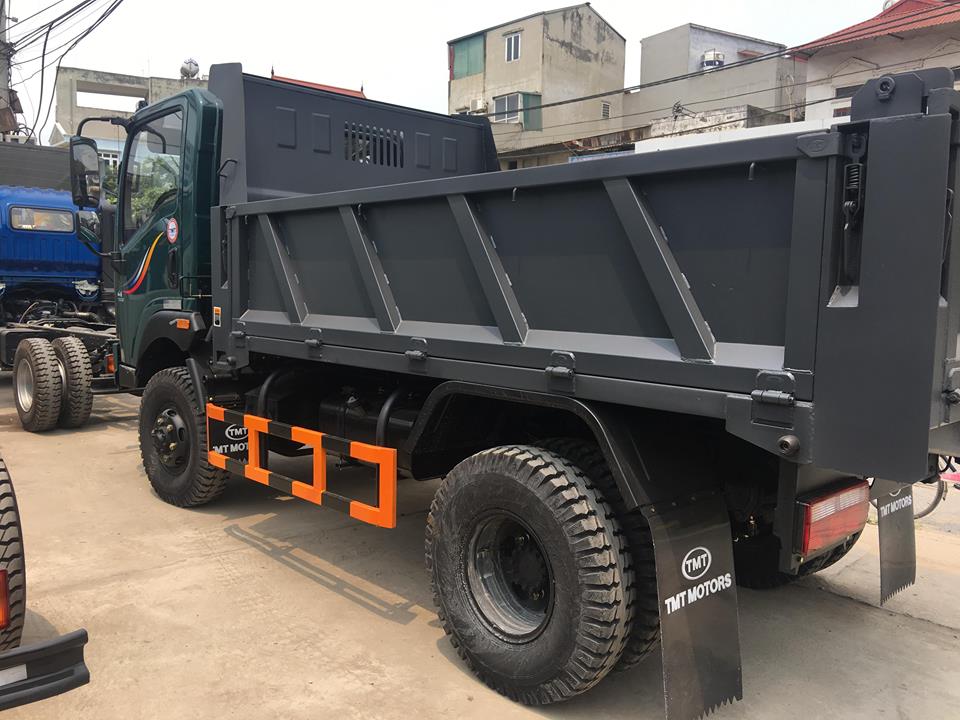 Fuso Xe ben 2019 - Xe Ben TMT 5 tấn 2 cầu đời mới - Cùng các bác tài chinh phục mọi nẻo đường