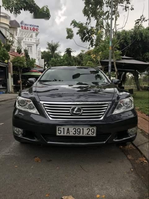 Lexus LS  460L  2009 - Cần bán gấp Lexus LS 460L năm 2009, màu xám, xe nhập xe gia đình