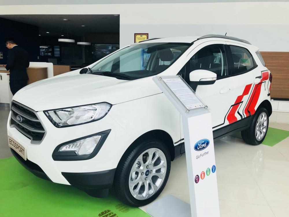 Ford EcoSport Trend 2019 - Bán xe Ford EcoSport Trend năm sản xuất 2019, màu trắng